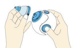 電動鼻水吸引器バリキュー、ご使用方法